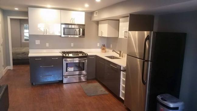 Josh basement kitchen after