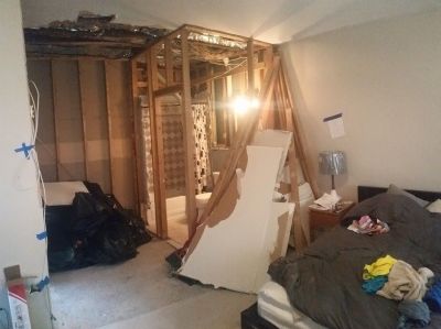 Josh master bath before