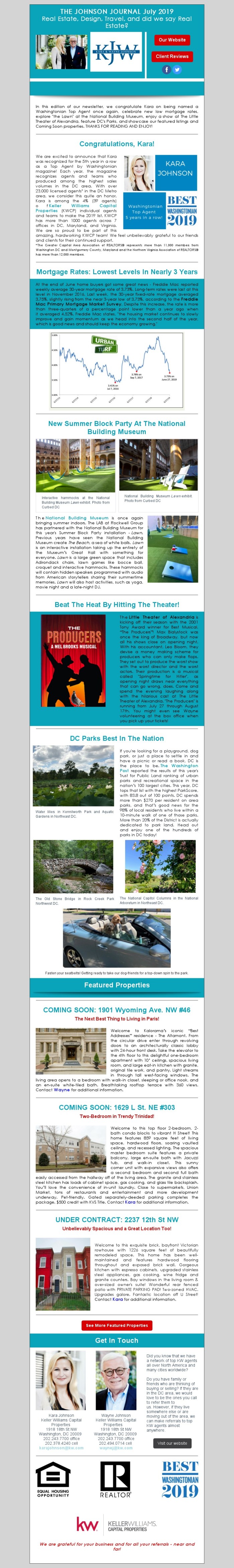 July 2019 Newsletter