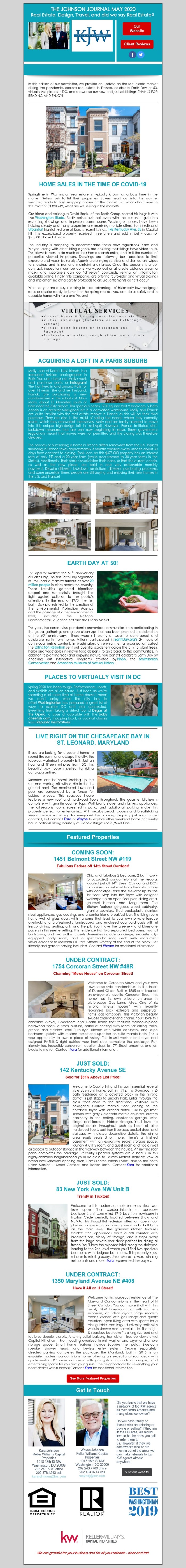 May 2020 Newsletter